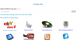Desktop Screenshot of h-ray.com